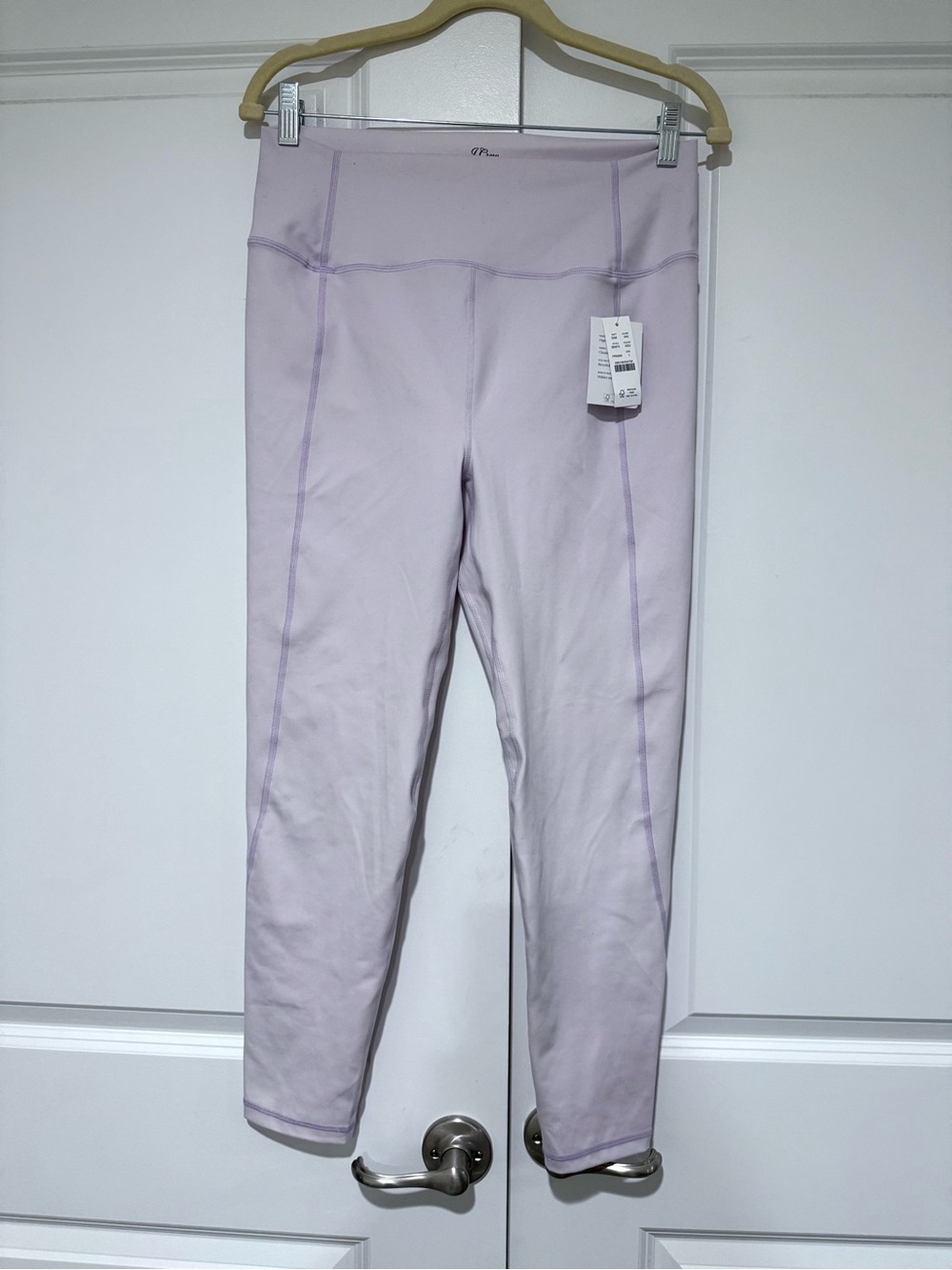 J. Crew NWT CloudStretch Pale Purple High Rise Leggings